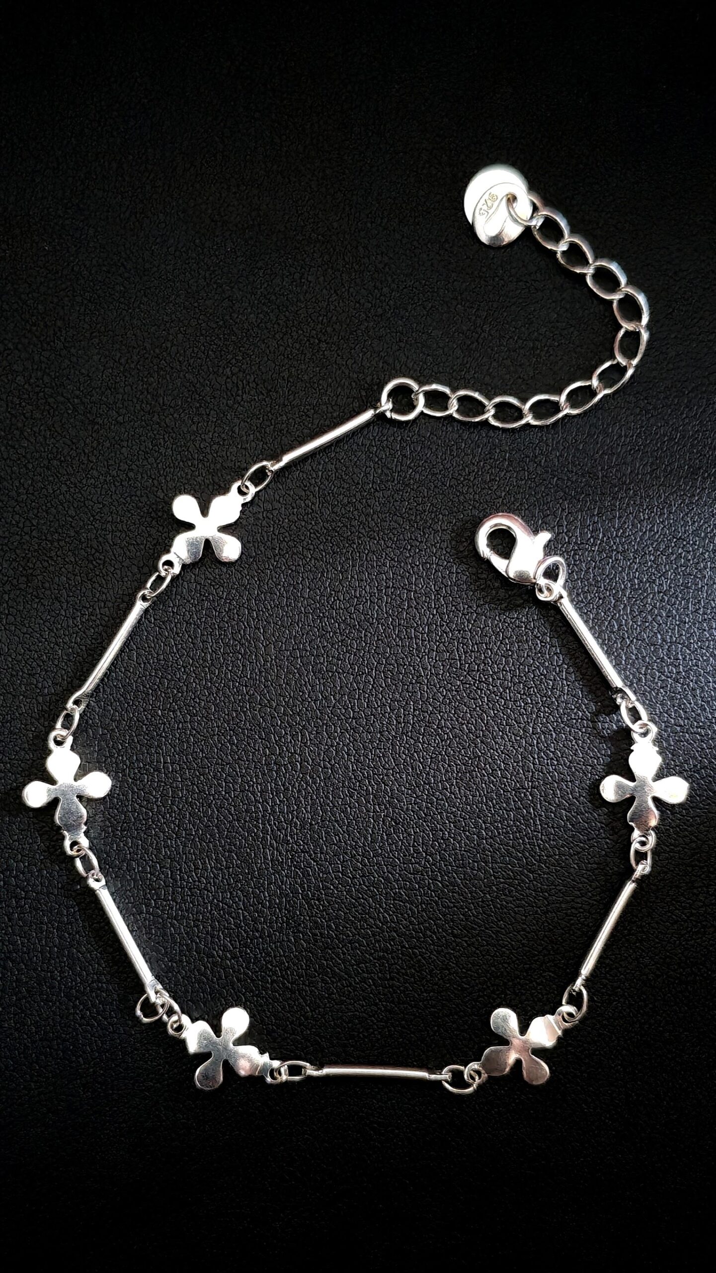 Pulsera de Tréboles Plateados